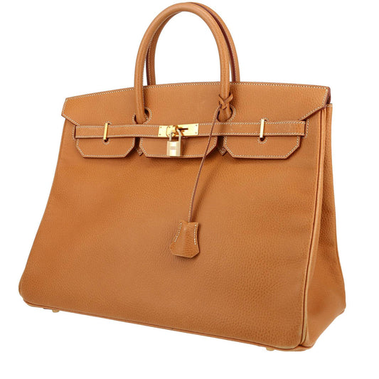 Hermès Birkin Handtasche 40 cm in Gold