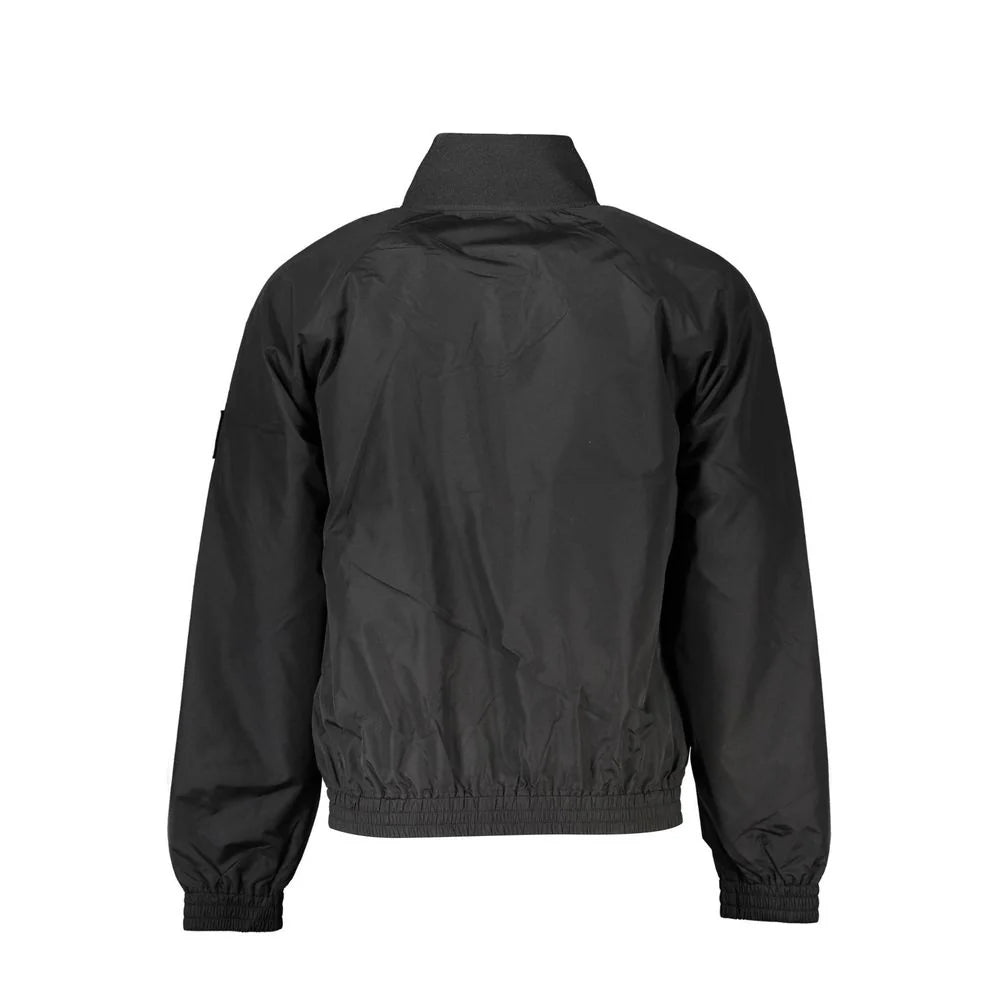 Calvin Klein Herrenjacke aus schwarzem Polyester
