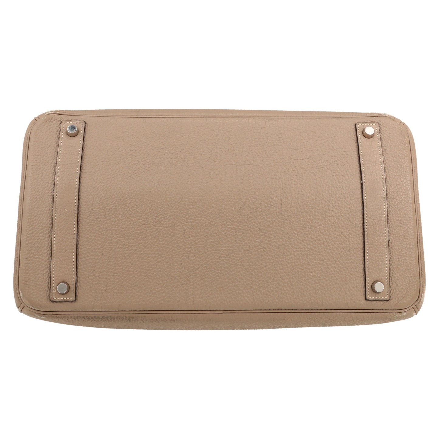 Hermès Birkin Handtasche 40 cm aus Togo-Leder in Taubengrau