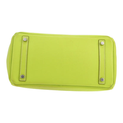 Hermès Birkin Verso 30 cm Handtasche aus grünem Epsom-Leder