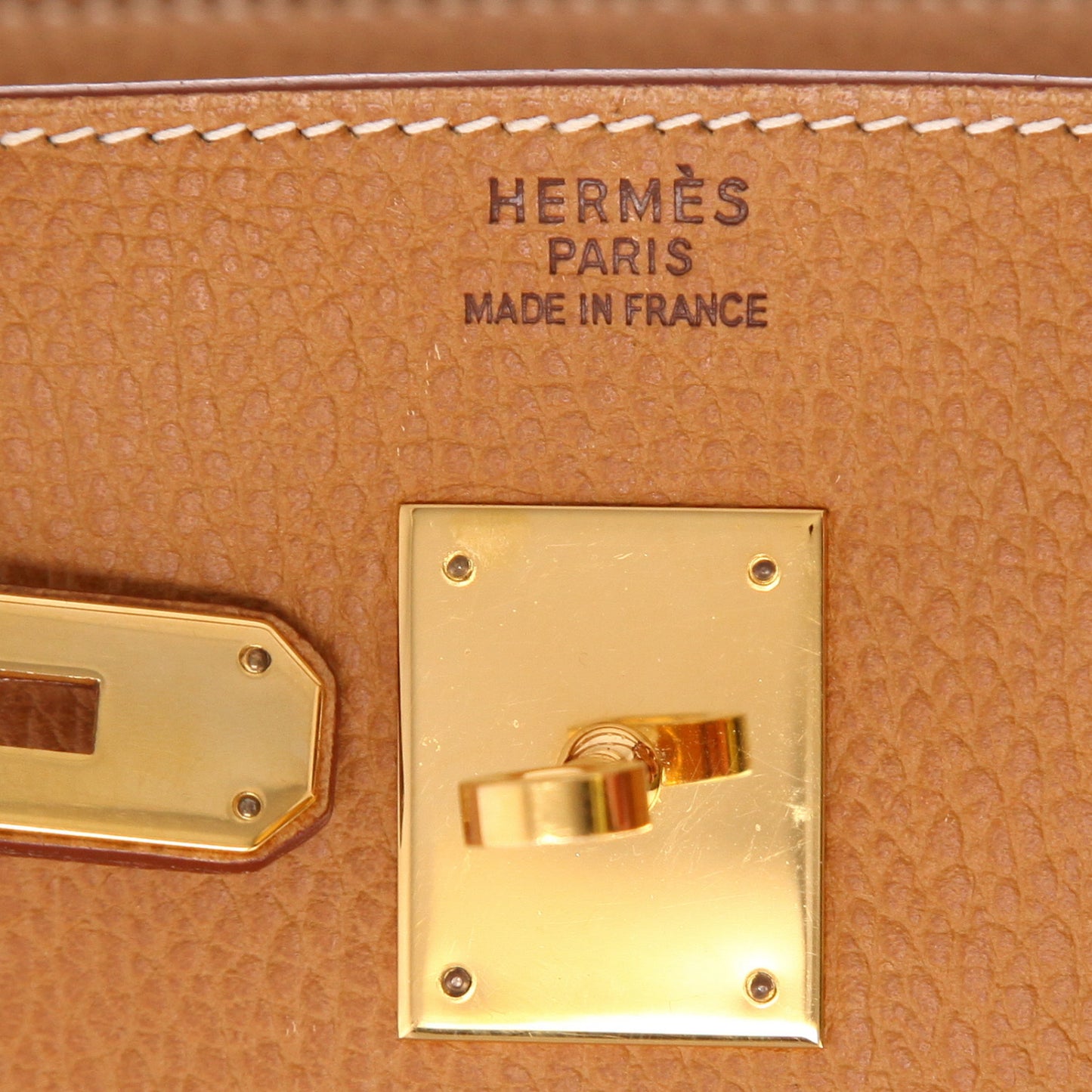 Hermès Birkin Handtasche 40 cm in Gold