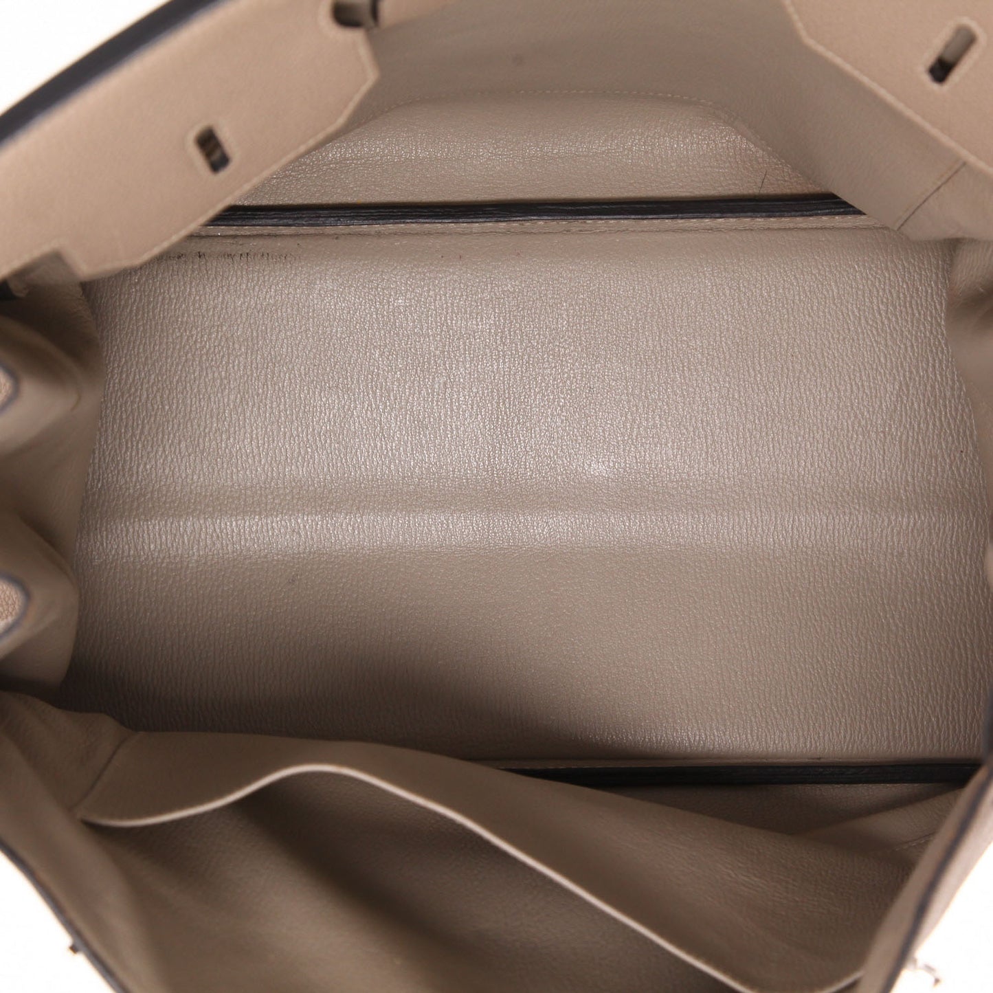 Hermès Birkin Handtasche 40 cm aus Togo-Leder in Taubengrau