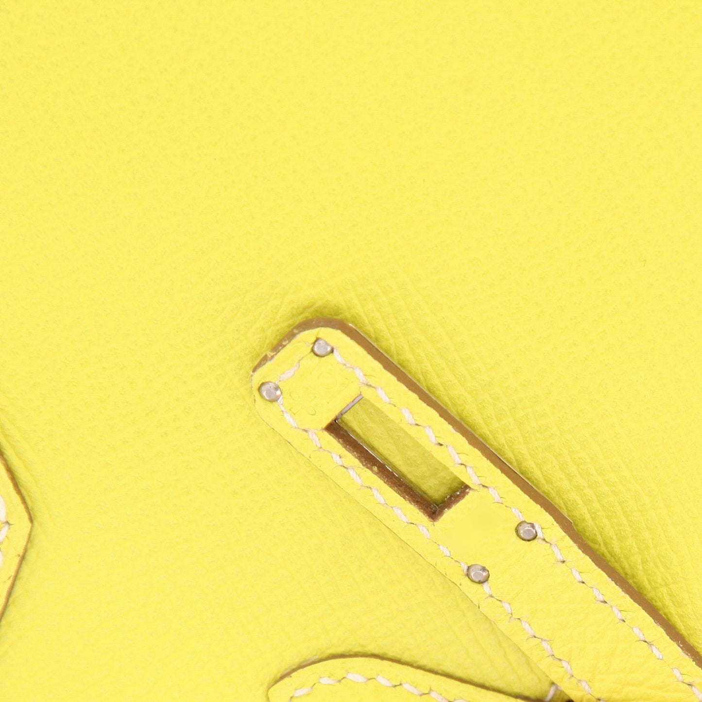 Hermès Birkin Handtasche 25 cm aus gelbem Epsom-Leder